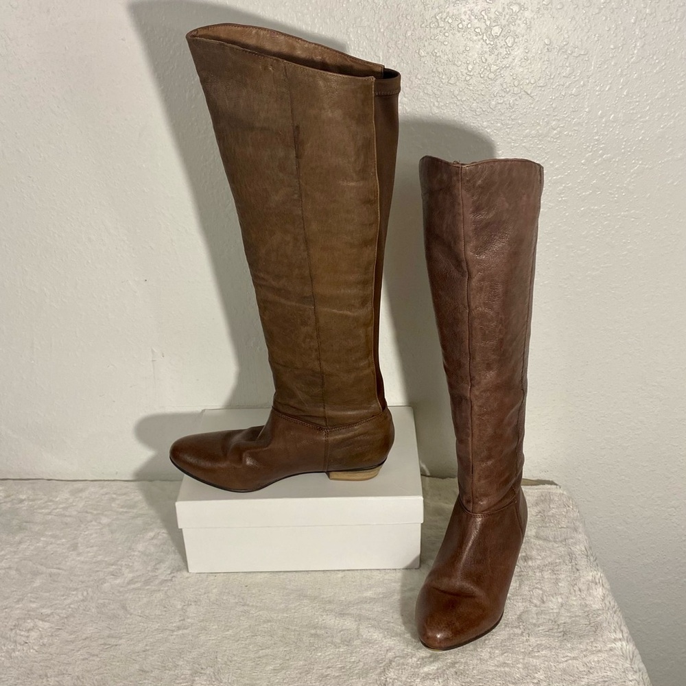 Steve Madden Brown Heeled Boots